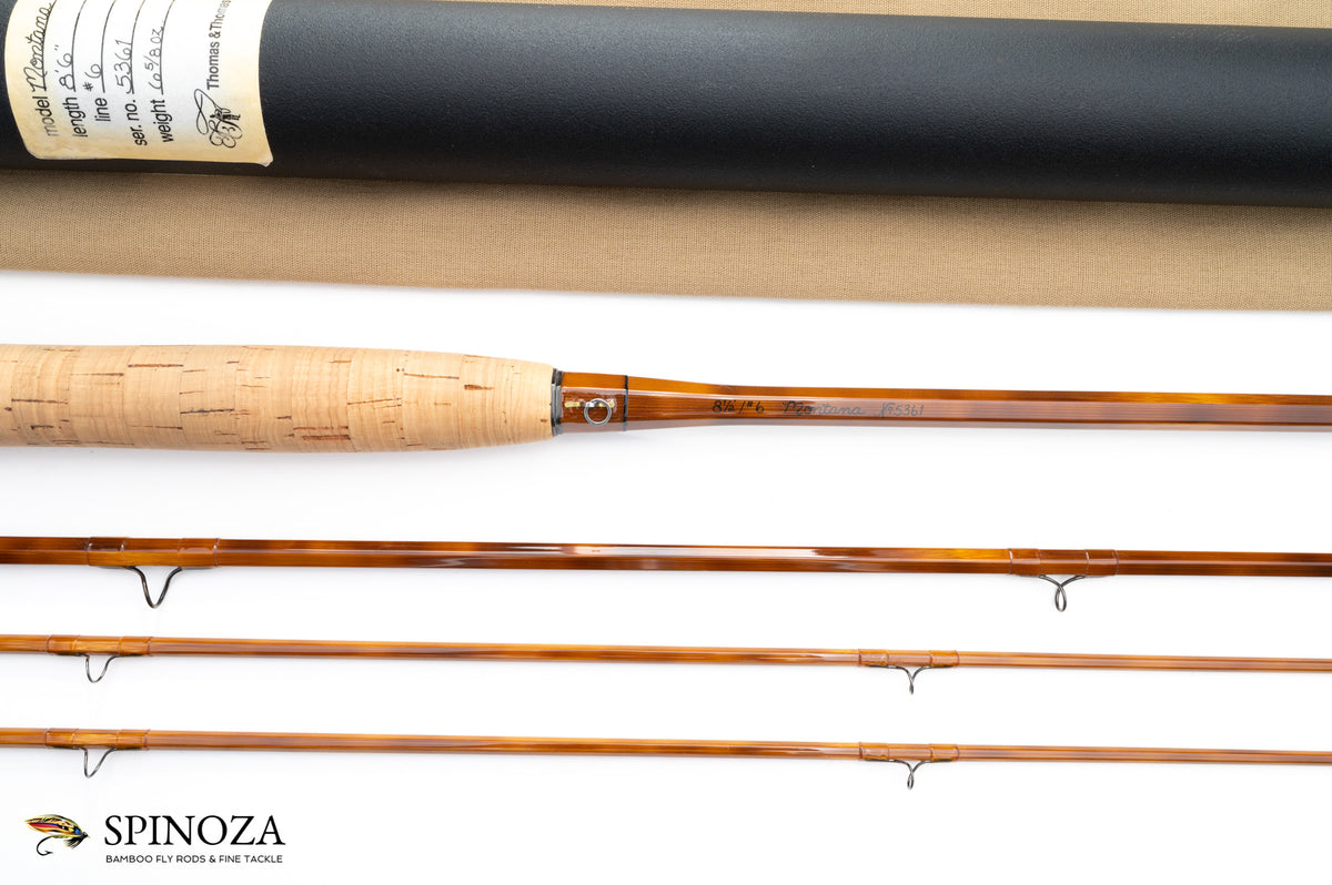 Thomas and Thomas Montana Bamboo Fly Rod 8'6" 3/2 #6 