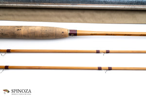 Thomas and Thomas Montana Bamboo Fly Rod 8'6" 2/2 #7 - maker's marking and inscription