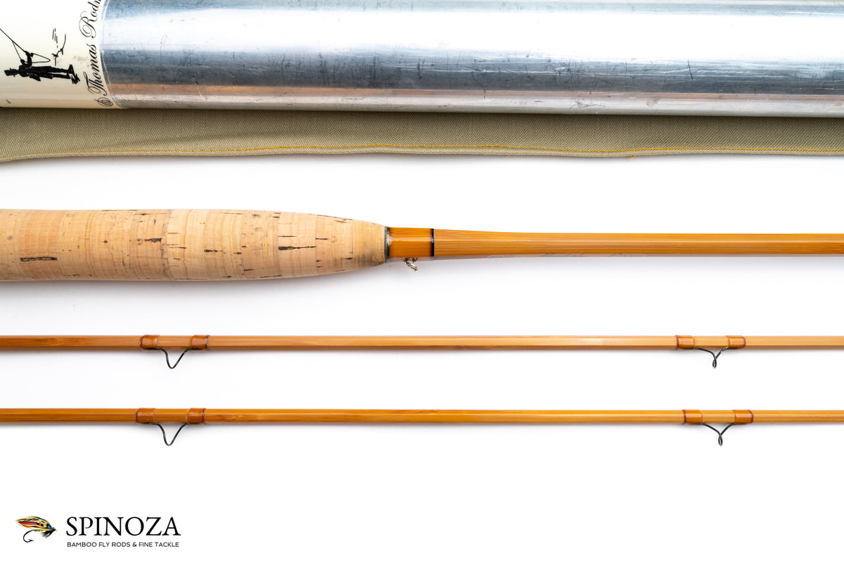 Thomas and Thomas Montana Bamboo Fly Rod 8' 2/2 #6 - maker's marking and inscription
