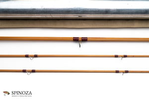 Thomas and Thomas Montana Bamboo Fly Rod 8'6" 2/2 #7 - ferrule detail and joints