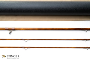 Thomas and Thomas Montana Bamboo Fly Rod 8'6" 2/2 #6 - rod sections with guides