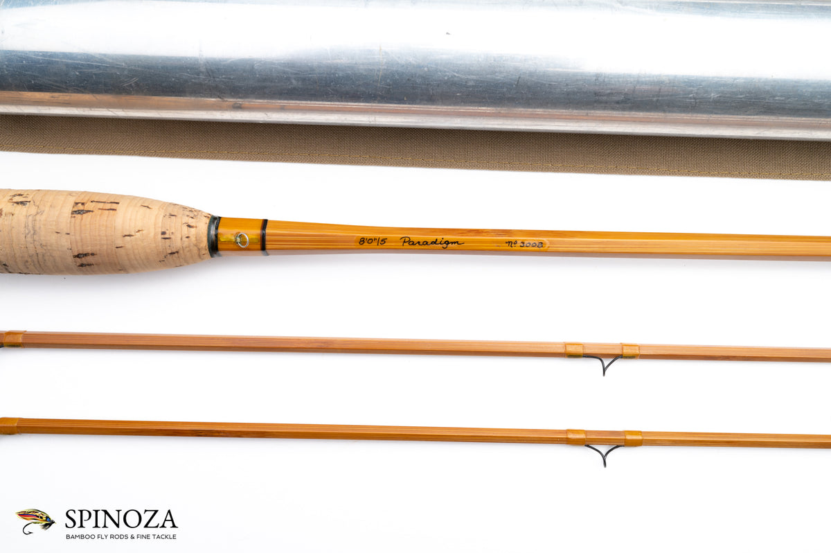 Thomas and Thomas Paradigm Fly Rod 8' 2/2 #5 - maker's marking and inscription