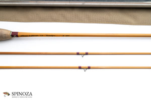Thomas and Thomas Paradigm Bamboo Fly Rod 7' 2/2 #4 - rod sections with wrapping detail