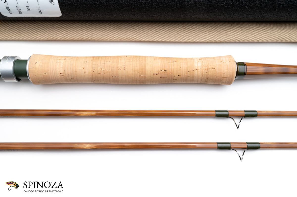 Thomas and Thomas Sextant Bamboo Fly Rod 8'3" 2/2 #9 - maker's marking and inscription
