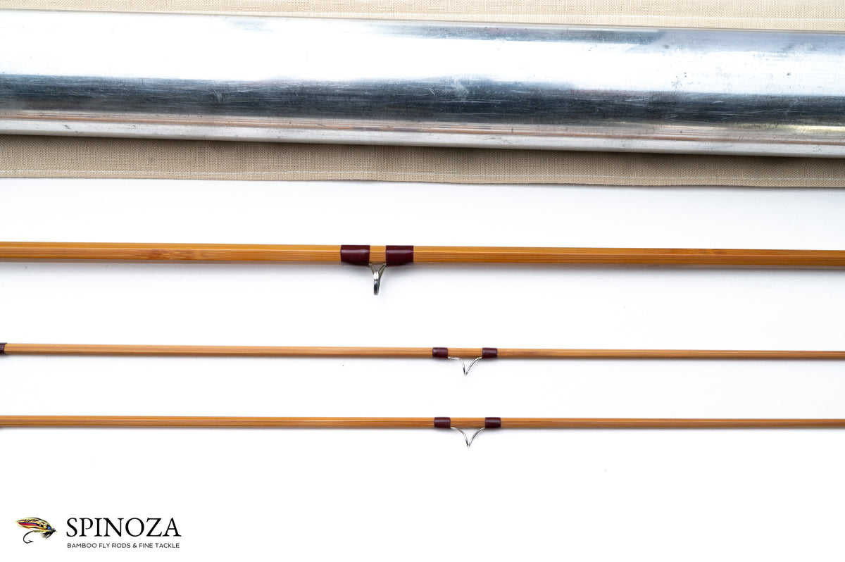 Thomas and Thomas Custom Paradigm Bamboo Fly Rod 7'6" 2/2 #5 - ferrule detail and joints