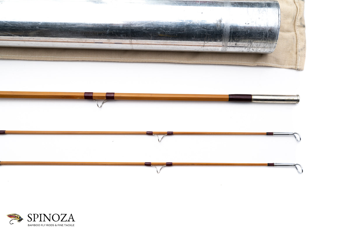 Thomas and Thomas Custom Paradigm Bamboo Fly Rod 7'6" 2/2 #5 - full rod assembled view