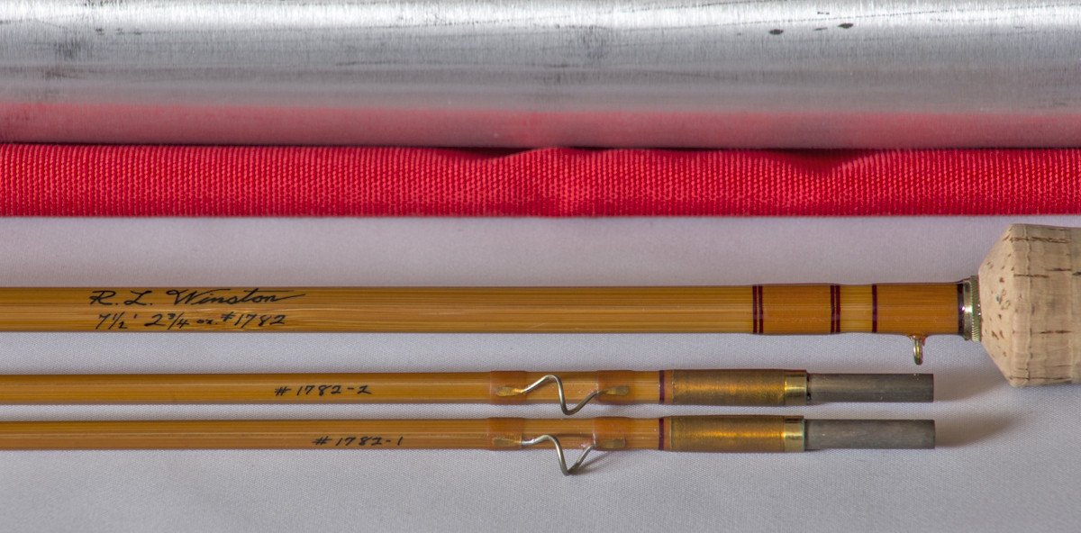 Winston Bamboo Rod 7'6 4wt 2/2 - Brackett
