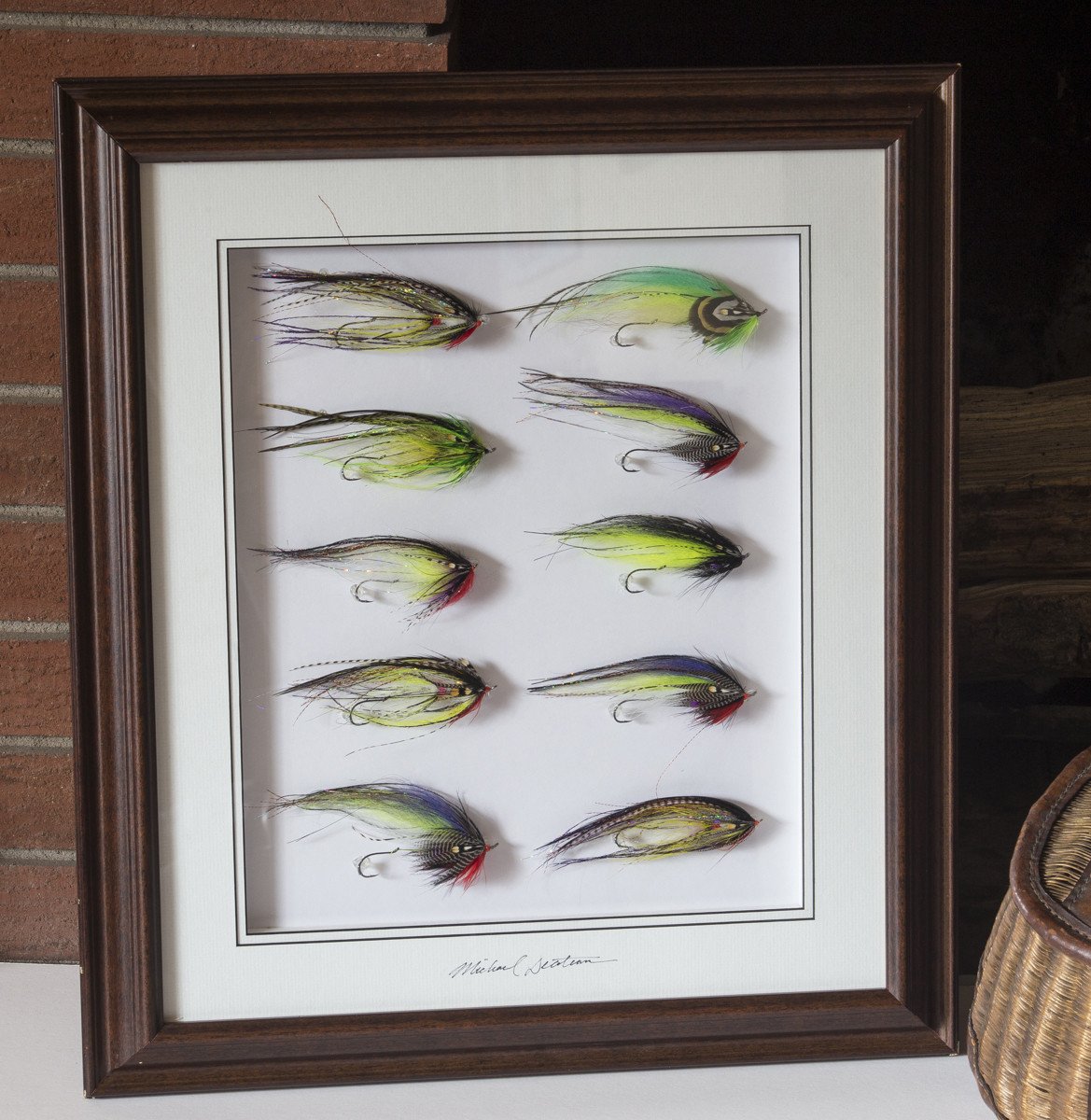 Micheal Decoteau Framed Flies 