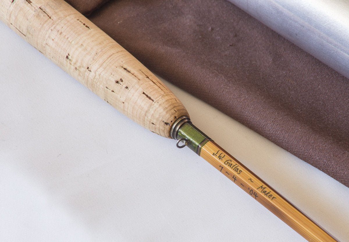 Gallas, John - Croton Model 7' 4wt Bamboo Rod 