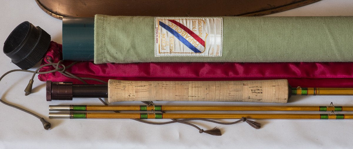 Pezon et Michel Super Parabolic PPP, "Master" Bamboo Rod 8'3 2/2 5-6wt 