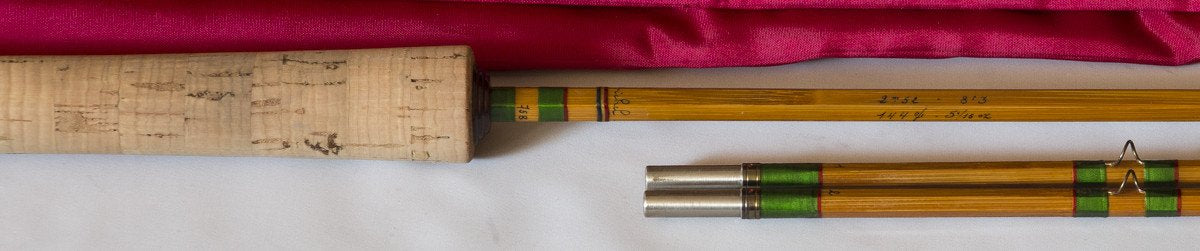 Pezon et Michel Super Parabolic PPP, "Master" Bamboo Rod 8'3 2/2 5-6wt 