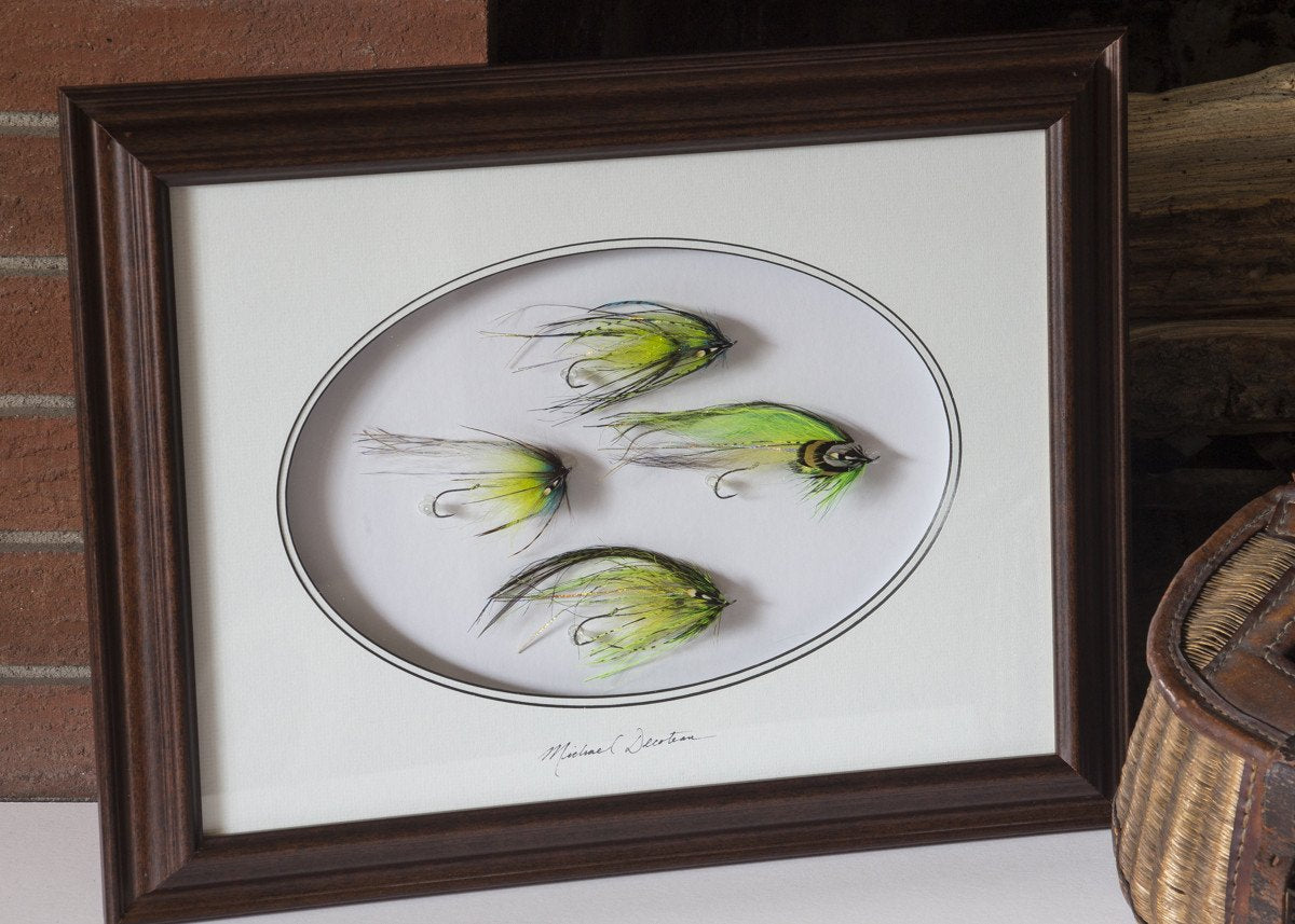 Micheal Decoteau Framed Flies 