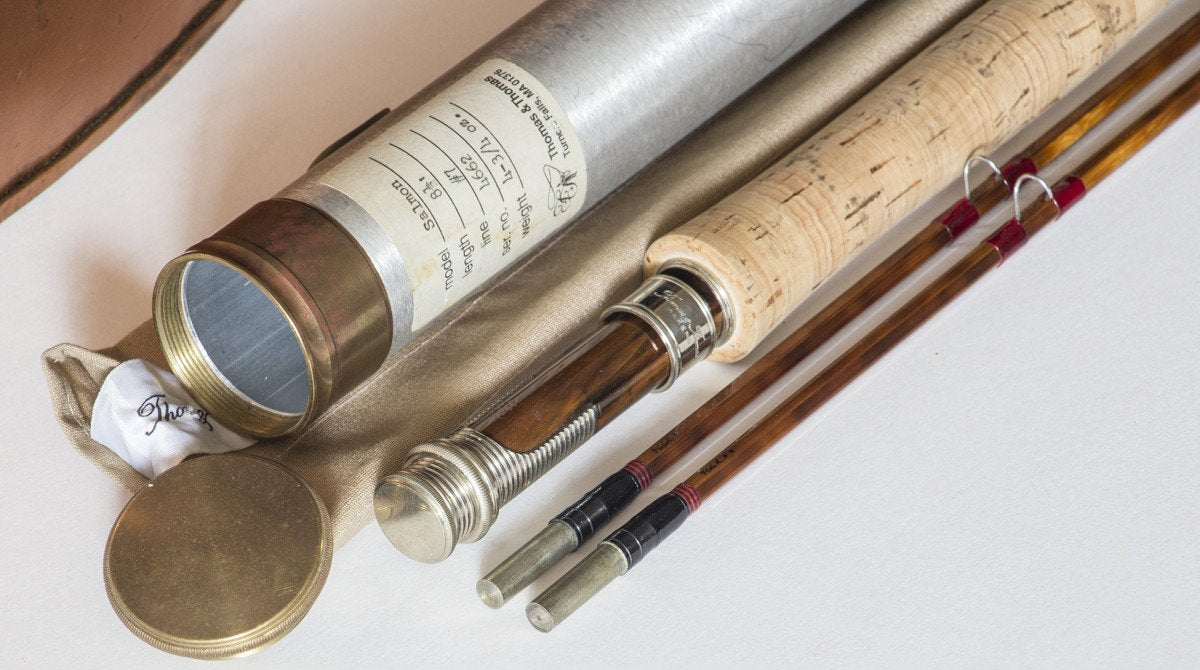 Thomas & Thomas Salmon Bamboo Rod 8 1/2' 7wt 2/2