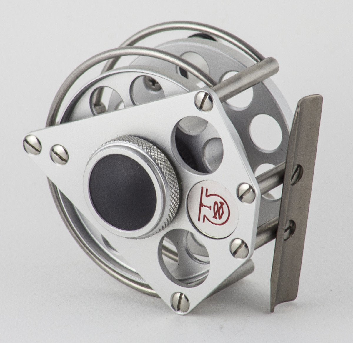 Ari 't Hart Triangle I Silver fly reel - mint