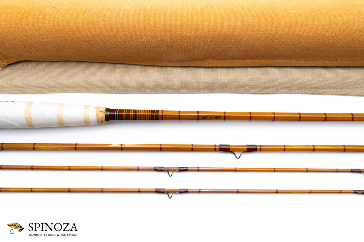 Walt Carpenter Mahogany Bamboo Fly Rod 7'6" 3/2 #4