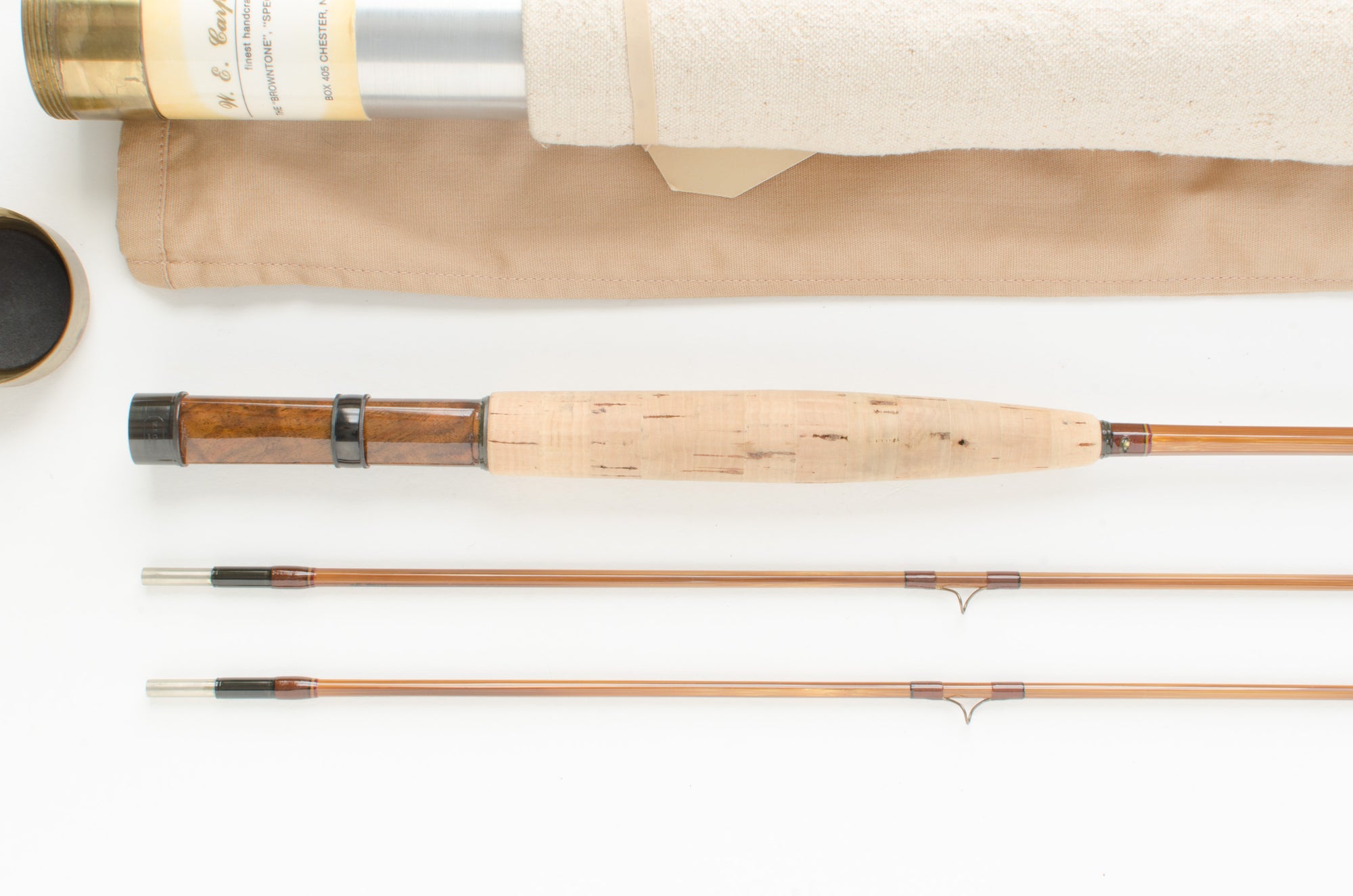 Walt Carpenter Browntone Fly Rod 7'3" 2/2 #4
