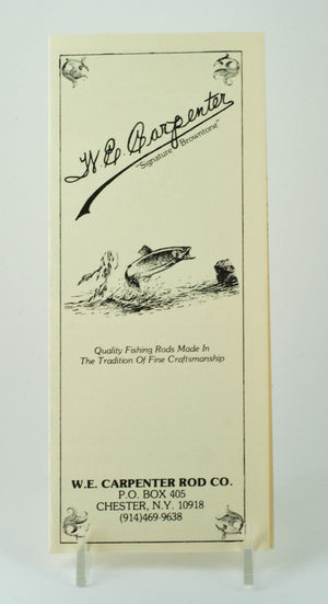 Carpenter, Walt - Rod Catalog 