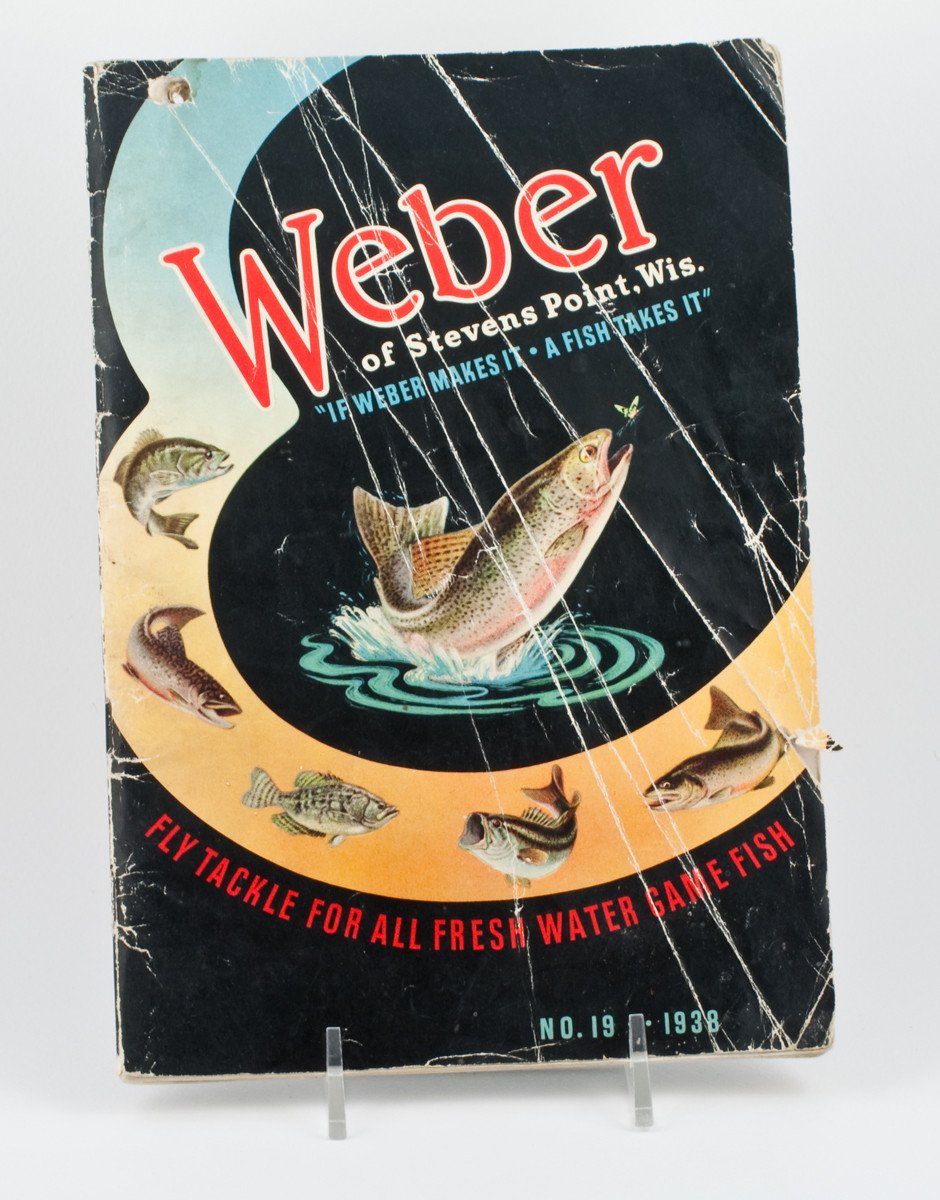 Weber 1938 Fishing Tackle Catalog 