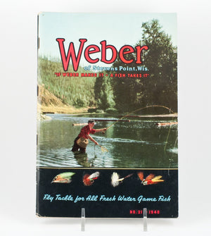 Weber 1940 Fishing Tackle Catalog 