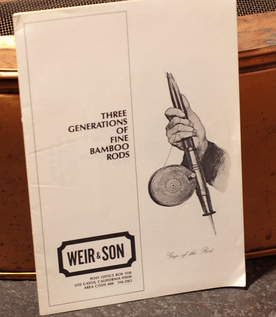Weir & Son Rod Catalog 1977 