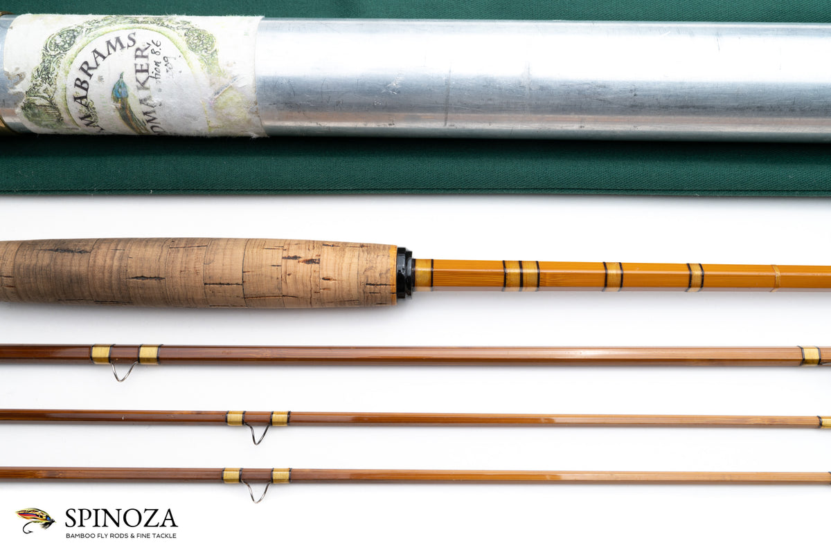 Bill Abrams Edwards Tribute Bamboo Fly Rod 8'6" 3/2