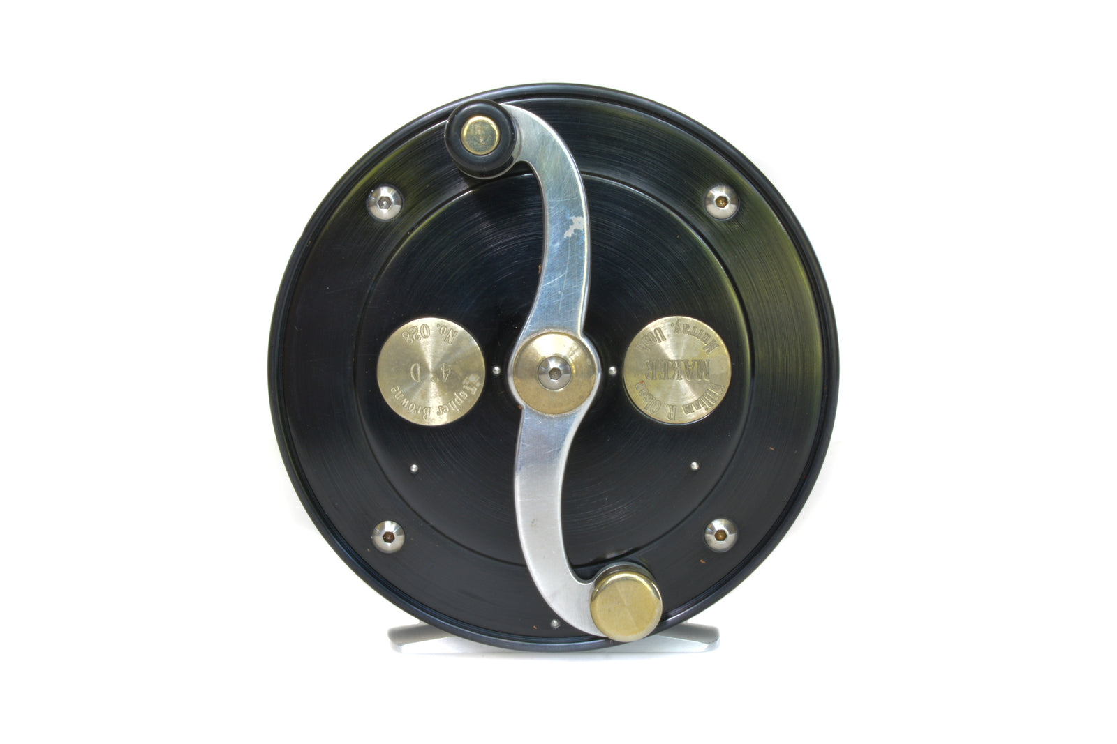 William Olson 4" Disc Drag Salmon Reel