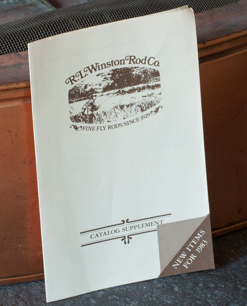 Winston 1983 Catalog Supplement 