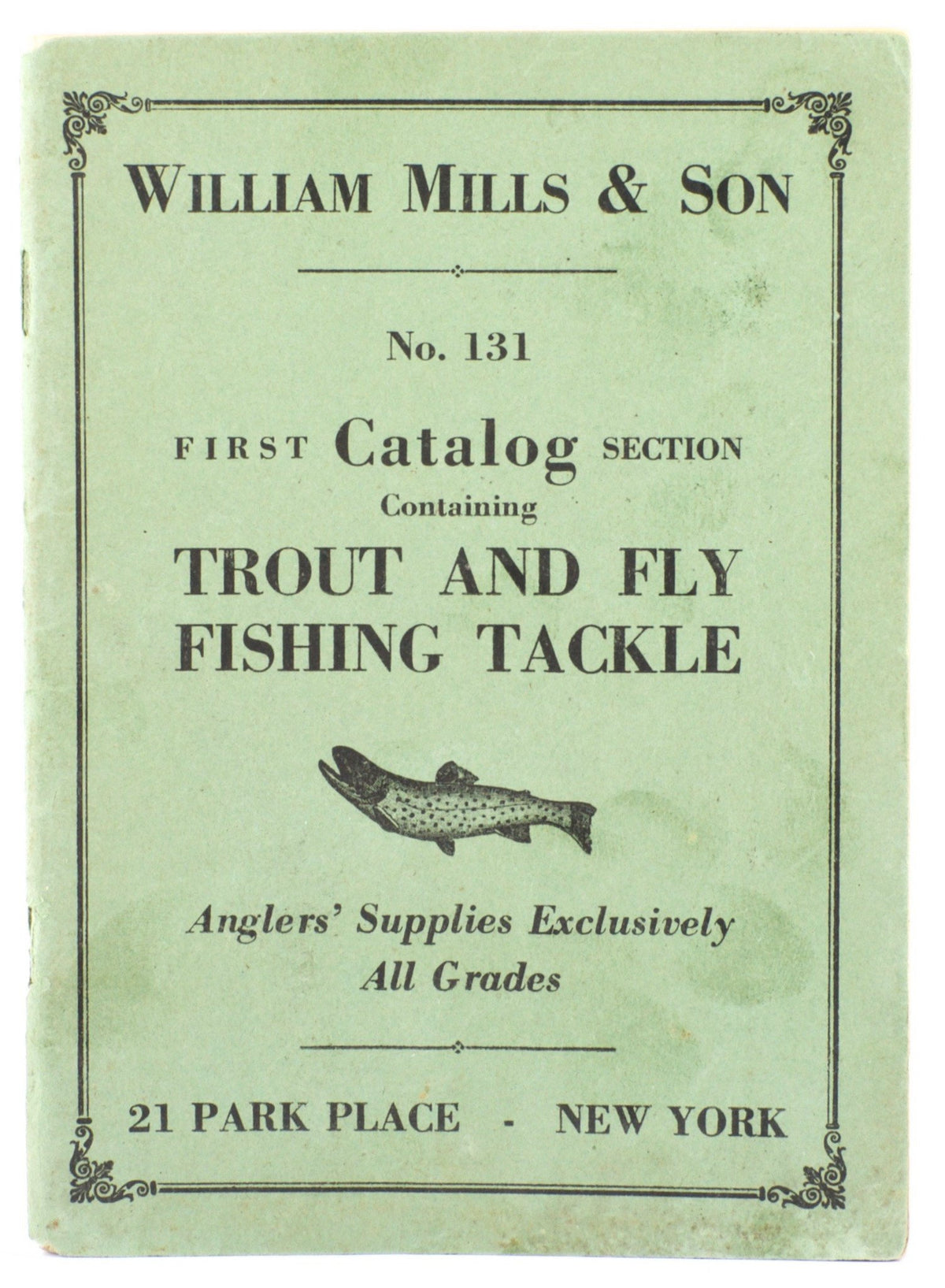 William Mills & Son 1931 Catalog 