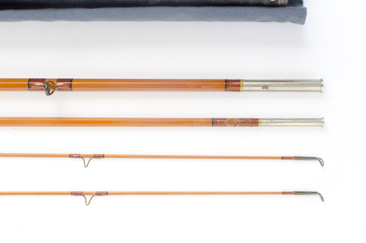 Wright and McGill Granger Victory Fly Rod 9'6" 3/2 6 oz - rod sections with guides and wraps
