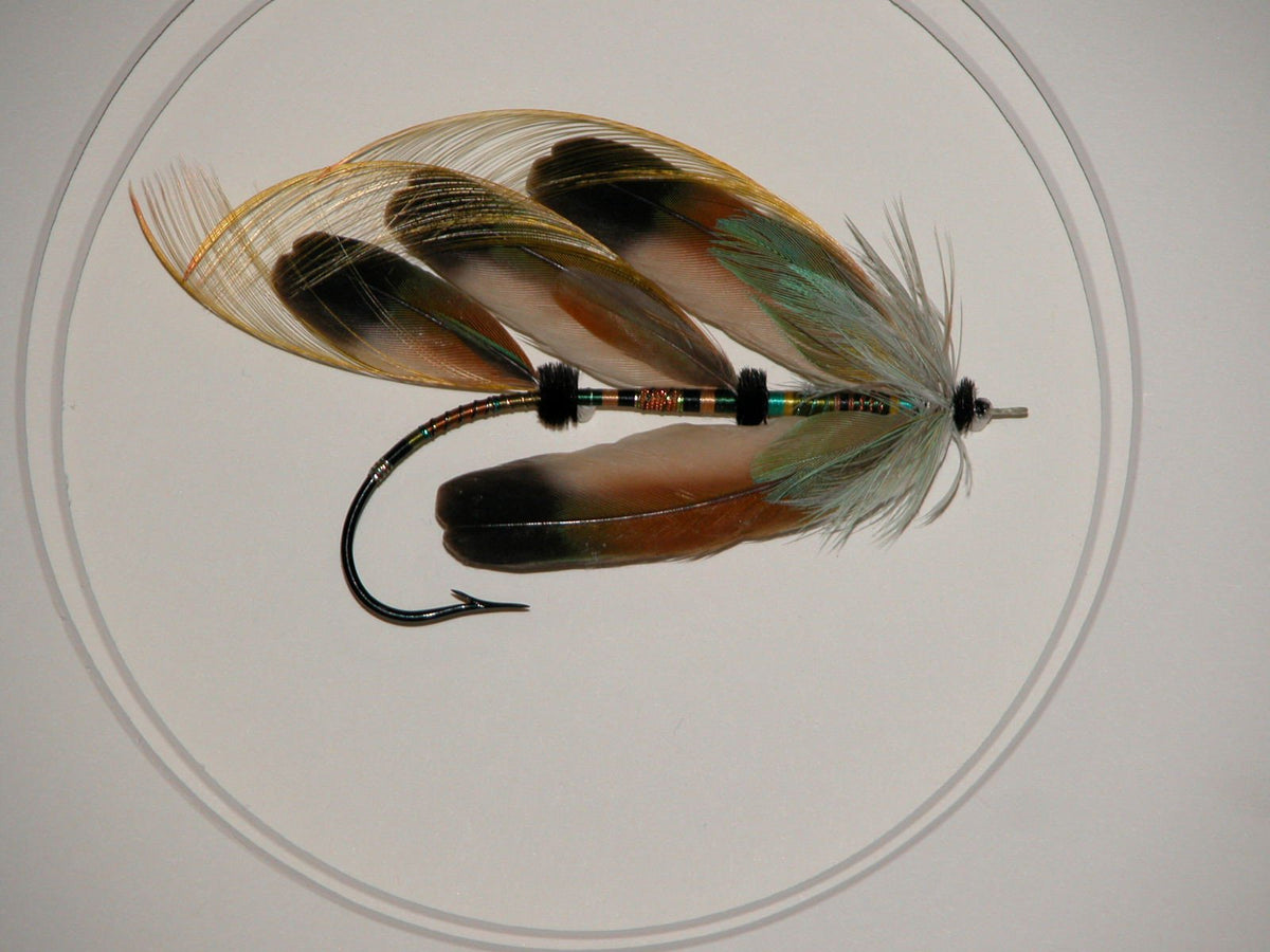 Paul Rossman Framed Fly - Asian Traveler 