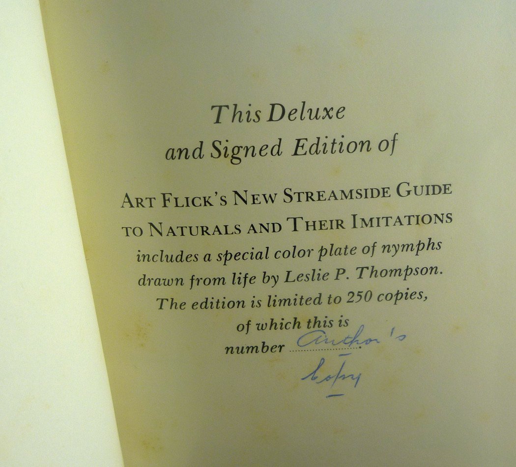 Art Flick Flies and Book