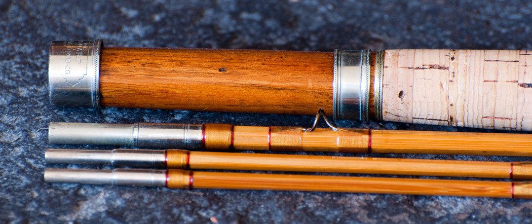 Leonard, HL -- pre-fire Tournament bamboo rod 7'6 3/2 5wt 