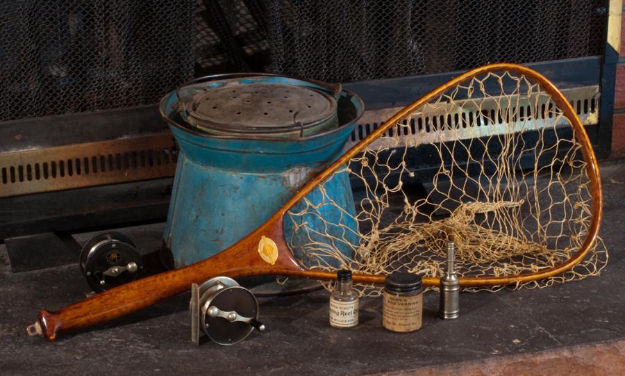 antique fishing nets sale Bob Summers Fishing Net - made by Ron Reinhold