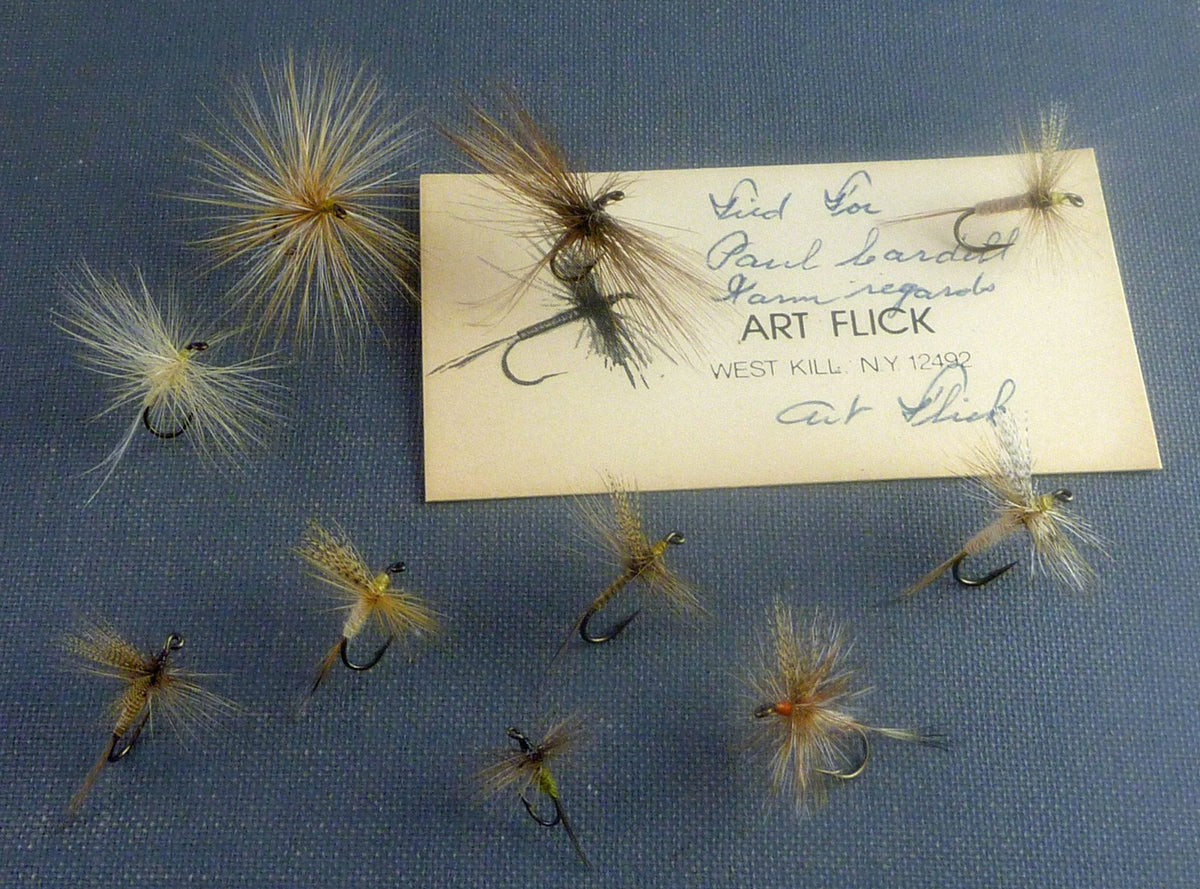 Art Flick Flies and Book 