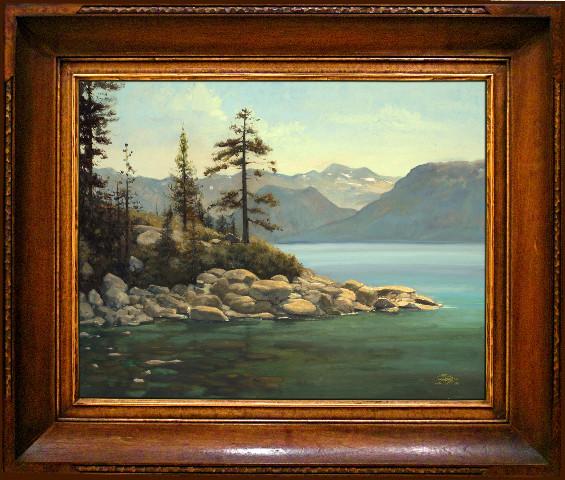 Michael Knepp Angling Art - Near Sand Harbor 