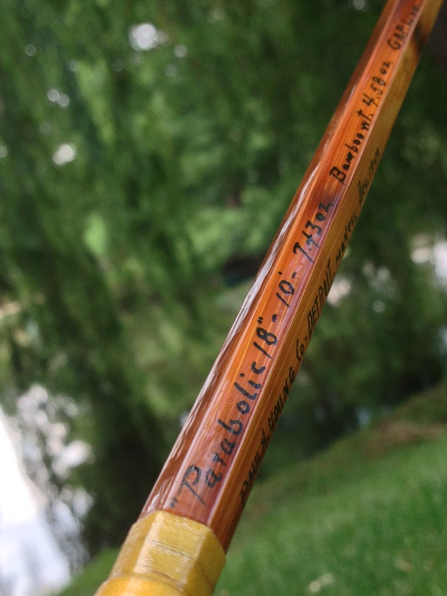 Young, Paul H. -- Modified Para 18 Bamboo Rod 