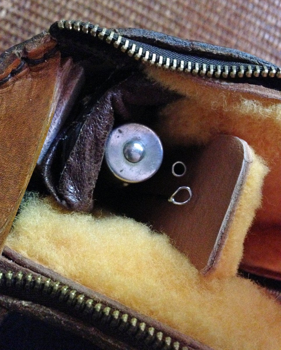 Annie Margarita Leather Rod & Reel Combination Case 