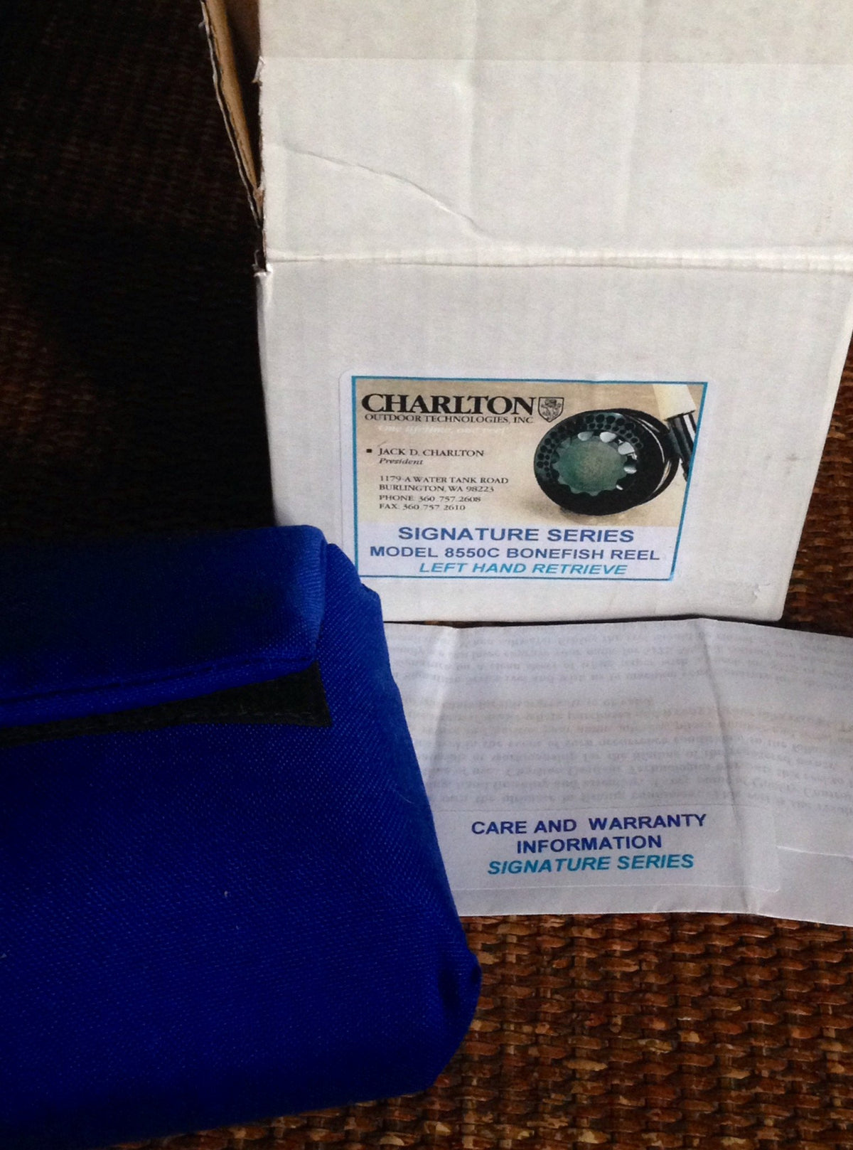 Charlton 8550C Fly Reel - LHW mint