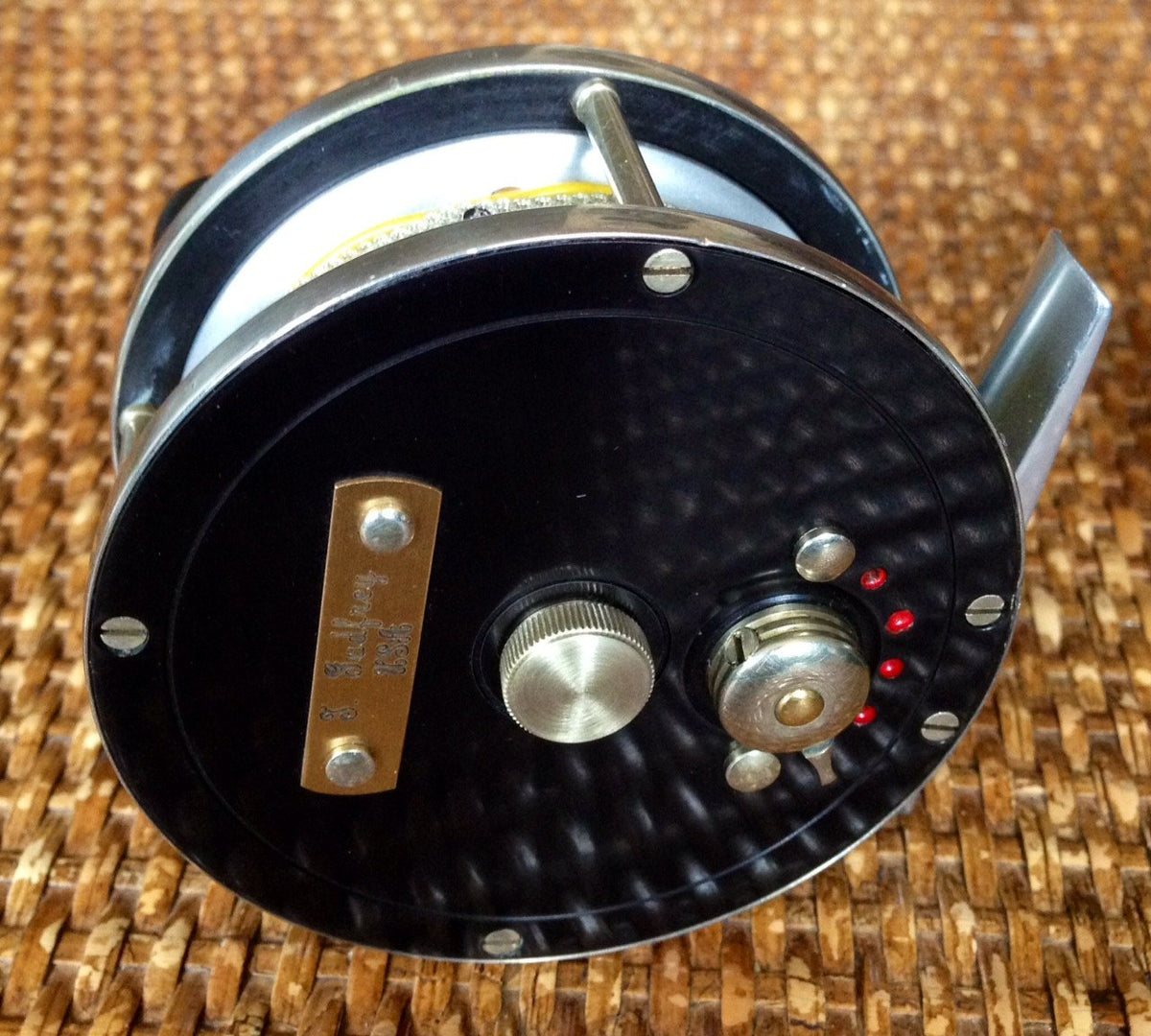 Ted Godfrey Westminster Model 306D fly reel with spare spool