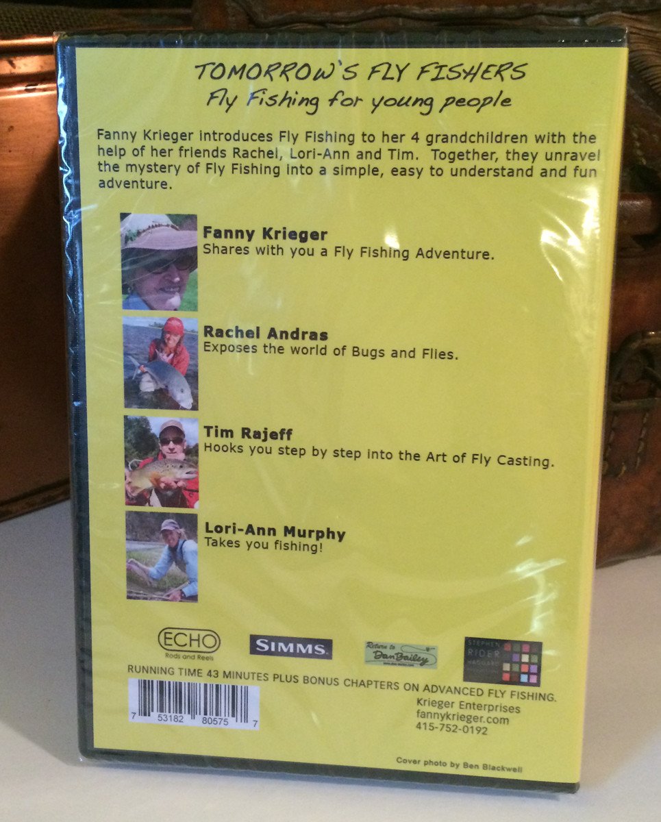 Krieger, Fanny - DVD - Tomorrow's Fly Fisher - Fly Fishing for Young People by Fanny Krieger & Friends