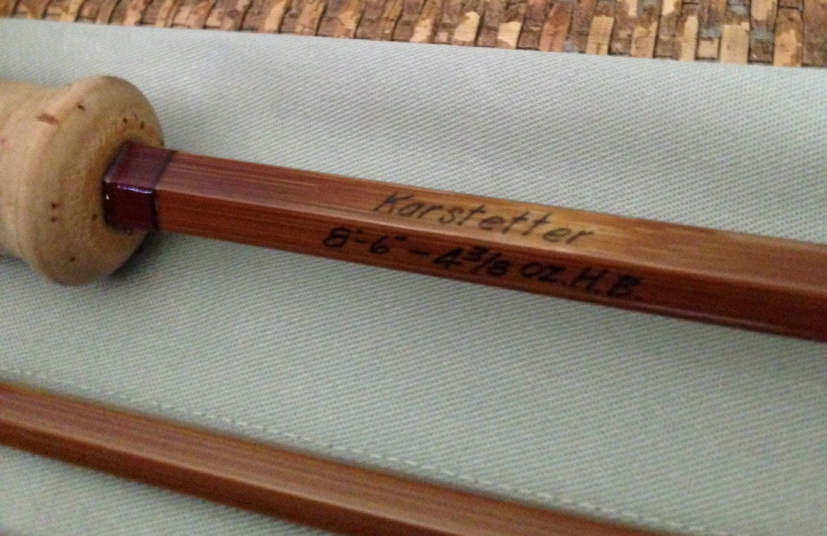 Karstetter, Marty - Hollow-Built Bamboo Rod 8'6 3/2 6wt 