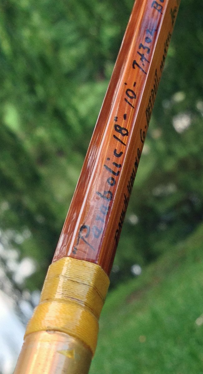 Young, Paul H. -- Modified Para 18 Bamboo Rod 