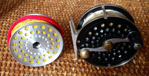 Ted Godfrey Westminster Model 306D fly reel with spare spool