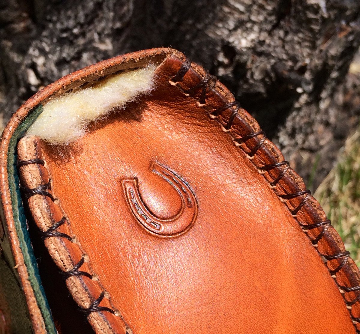 Annie Margarita Leather Reel Case - "Quick"