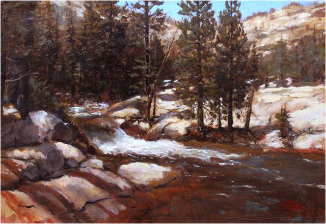 Michael Knepp Angling Art - Pyramid Creek 