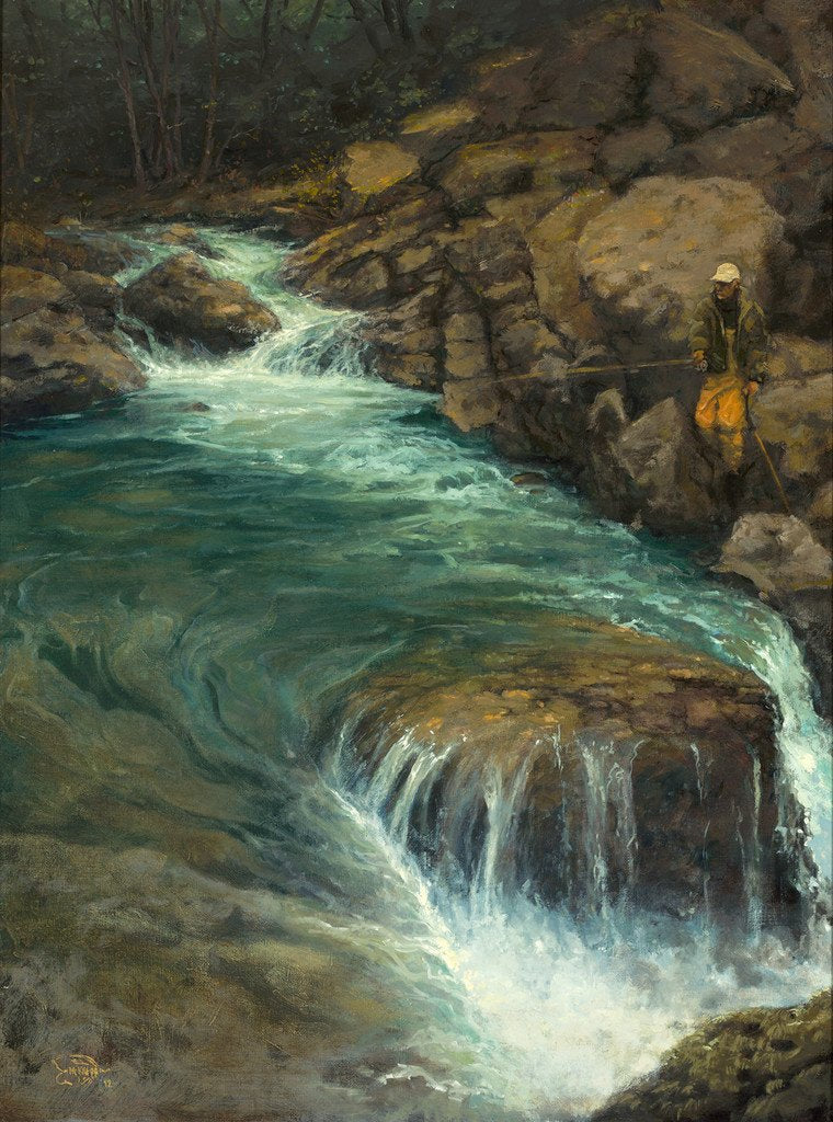 Michael Knepp Angling Art - Shirt Tail Creek 