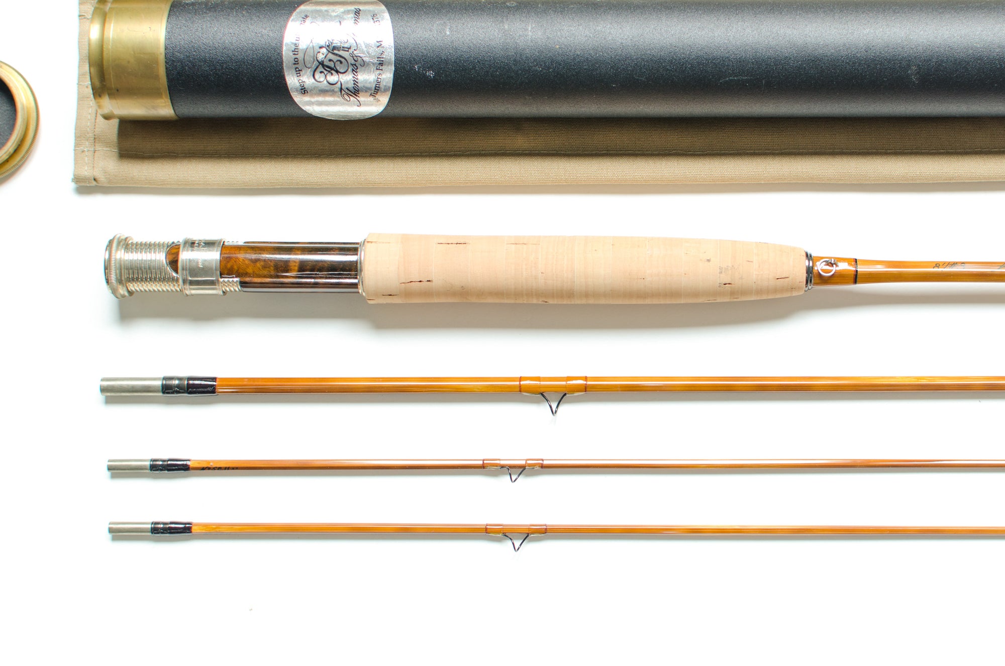 Thomas & Thomas Custom Fly Rod 8' 3/2 #3 - grip and reel seat close-up