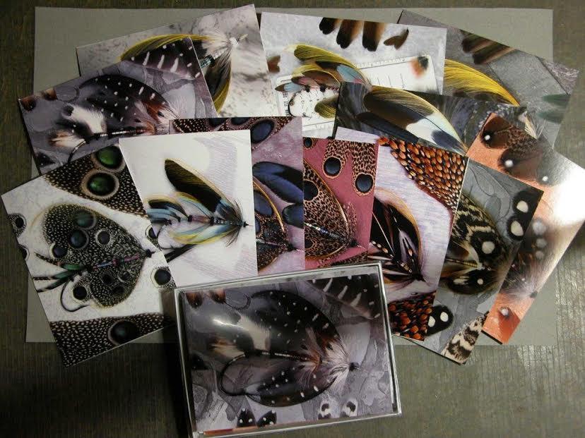 Greeting/Christmas Cards - Paul Rossman Salmon Flies